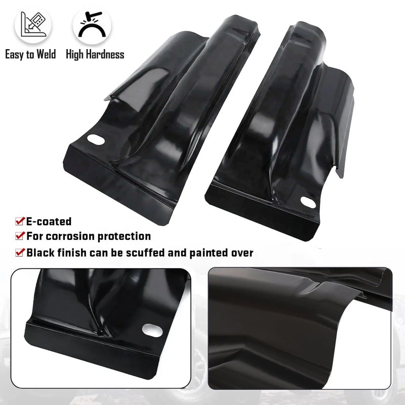 Wocch F150 Cab Corners Pickup Truck Corner Rust Repair Steel Panel Cover for Ford F150 Crew Cab 4 Door 2009 2010 2011 2012 2013 2014 - Image 3